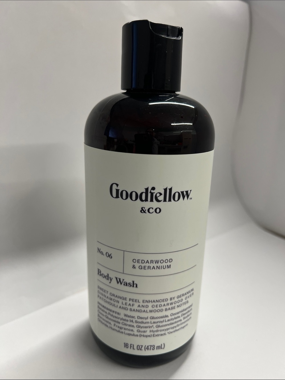 Goodfellow & Co No. 06 Cedarwood & Geranium Body Wash 16oz - New